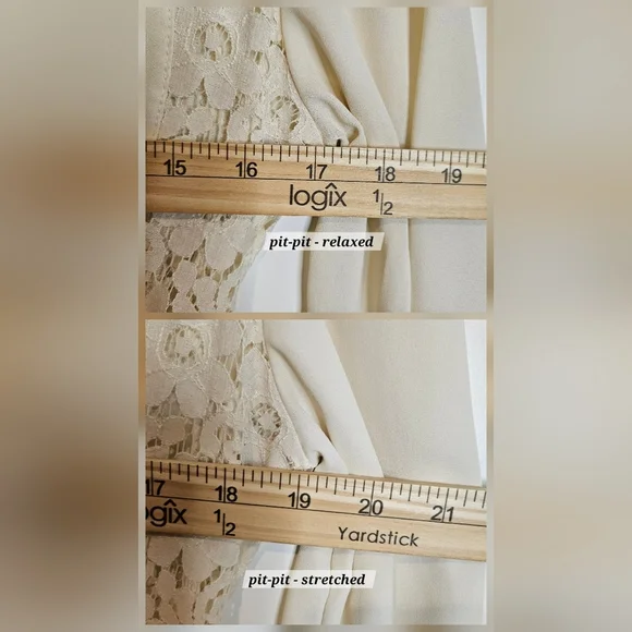 Miin Ivory Lace Long Sleeve Romper Size L Boho Bridal Chic Romantic One Piece - Picture 14 of 16